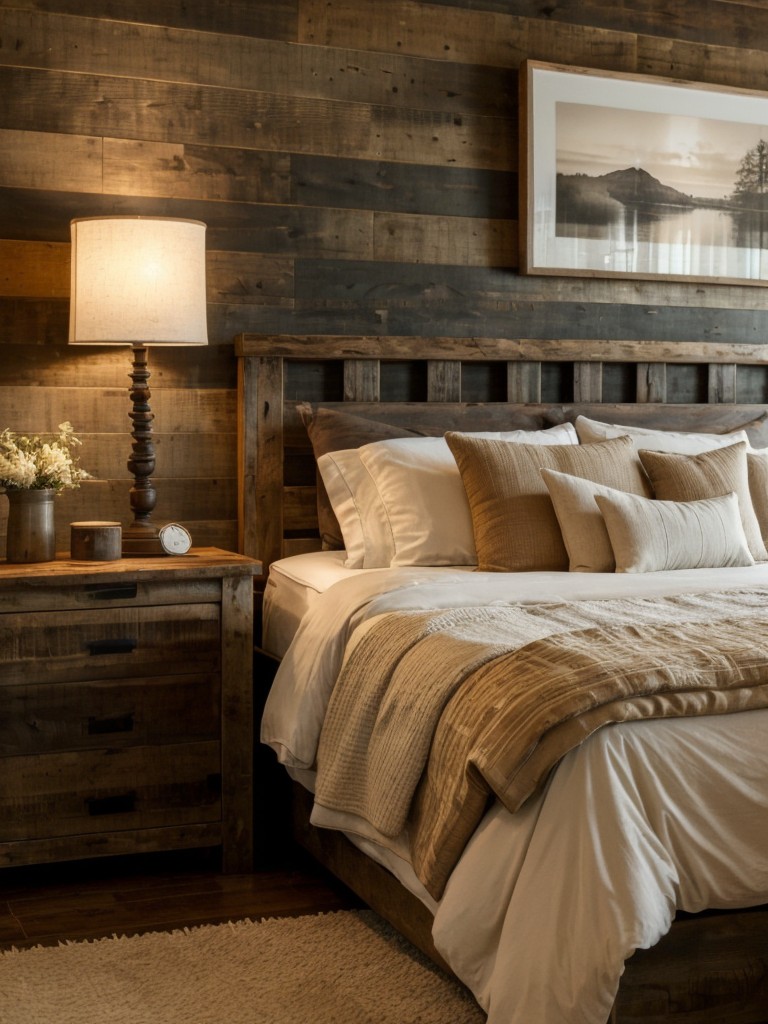 Rustic Zen Vibes: Transform Your Apartment with Cozy Reclaimed Wood Décor