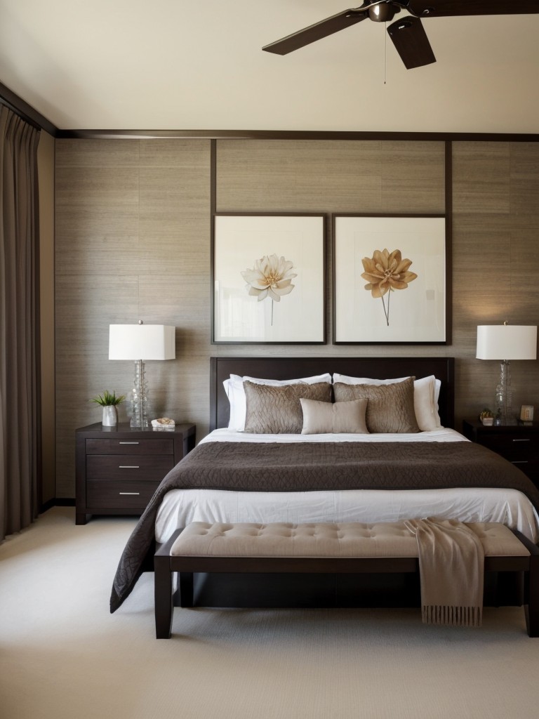 Zen Bedroom Bliss: Transform Your Apartment with a Bold Accent Wall