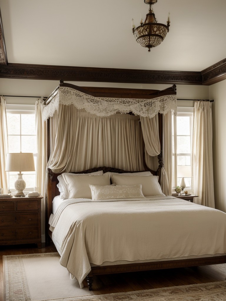 Vintage Charm, Serene Retreat: Elevate Your Apartment Bedroom