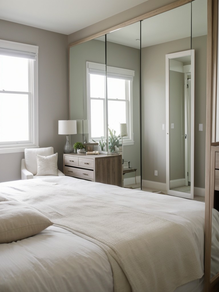 Zen Bedroom Bliss: Create a Stress-Free Sanctuary with Mirror Magic!