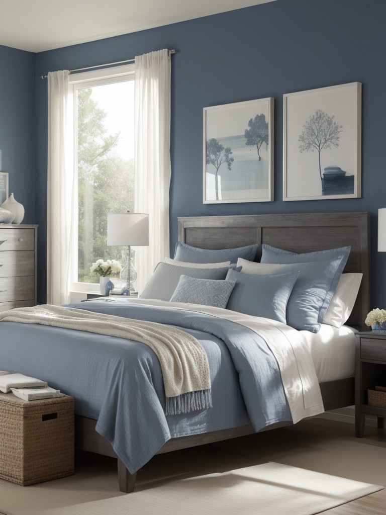 Serene Bedroom Makeover: Create Tranquility with Cool Colors