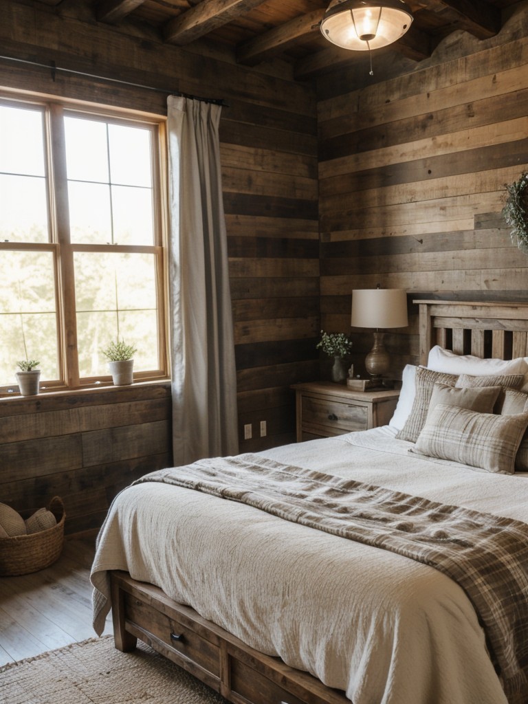 Rustic Zen: Farmhouse Bedroom Décor for Cozy Retreat