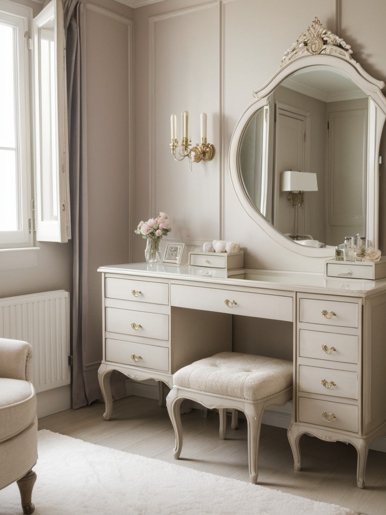 Parisian Chic: Zen Retreat Awaits with Vintage-Inspired Bedroom Décor!