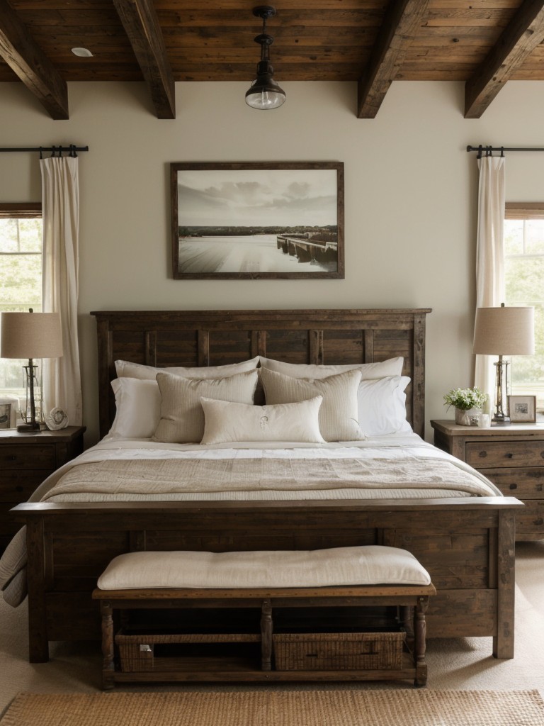 Rustic Bliss: Transform Your Bedroom into a Farmhouse Haven