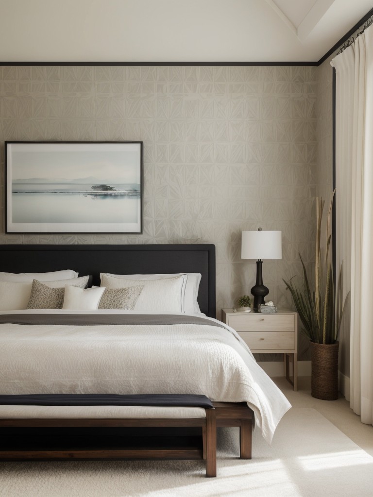 Modernize Your Bedroom with Zen-Inspired Geometric Décor