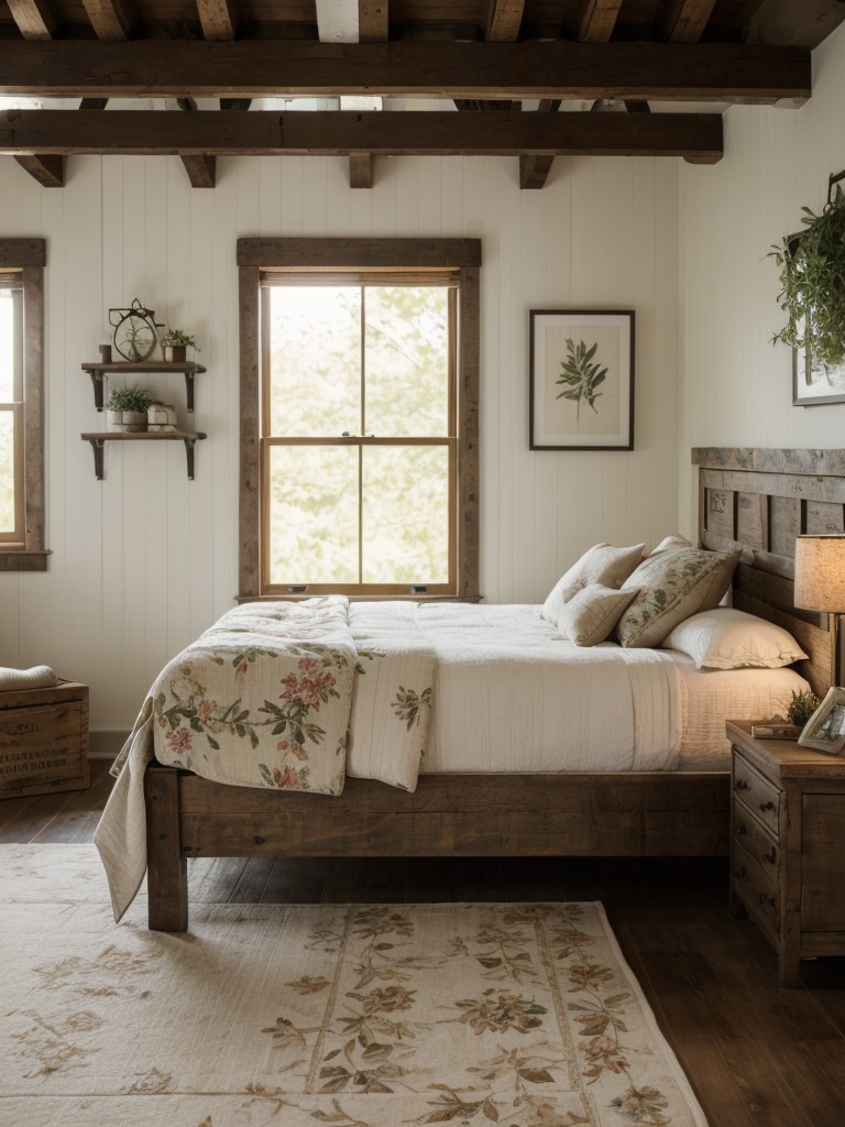 Rustic Farmhouse Zen: Create a Cozy Sleep Haven in your Apartment