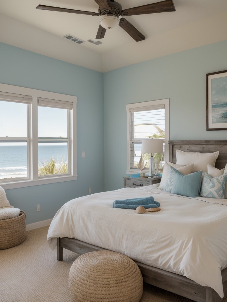 Beachy Bliss: Transform Your Bedroom with Zen Décor for Better Rest!