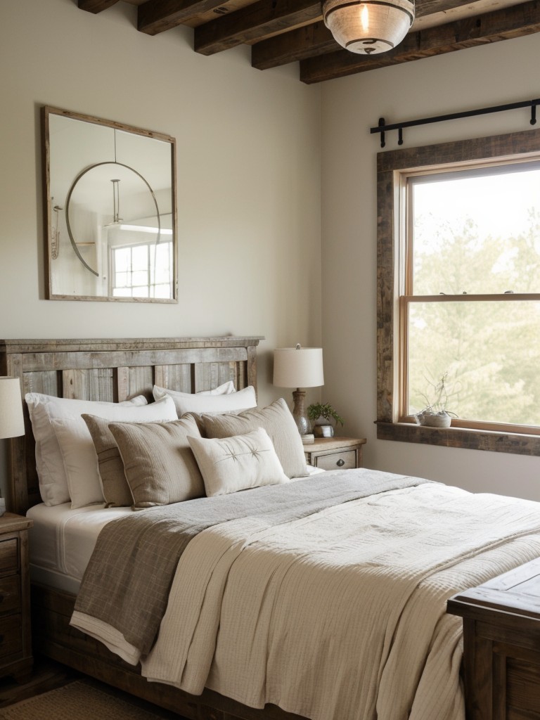 Cozy Farmhouse Vibes: Rustic Décor & Serene Colors for Your Apartment