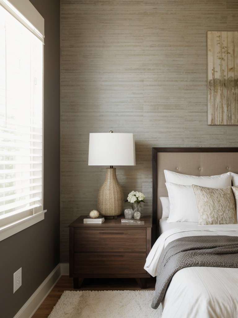 Tranquil Bedroom Vibes: Elevate Your Apartment with an Accent Wall