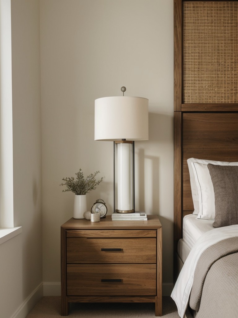 Balanced Bliss: Bedroom Zen with Coordinated Bedside Tables