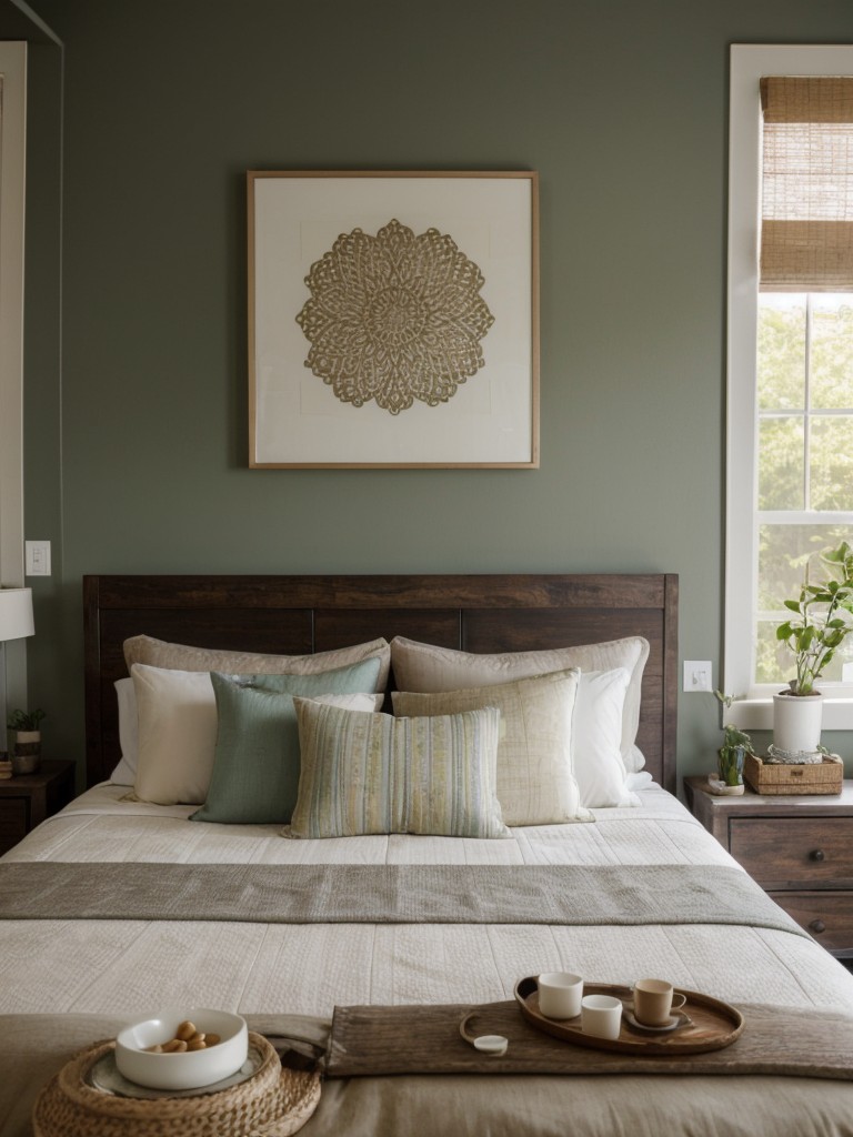 Create a Zen Sleep Space: Mix Patterns, Textures & Colors for a Peaceful Apartment