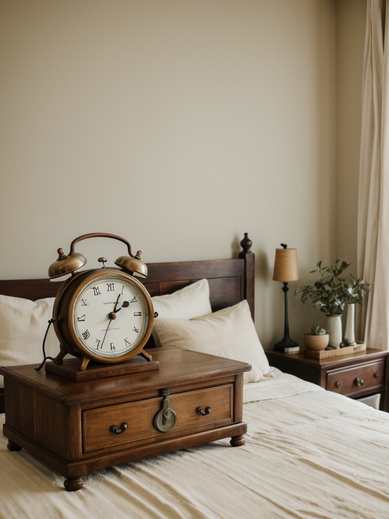 Serenity in your sleep sanctuary: Transform your apartment with vintage-inspired décor!