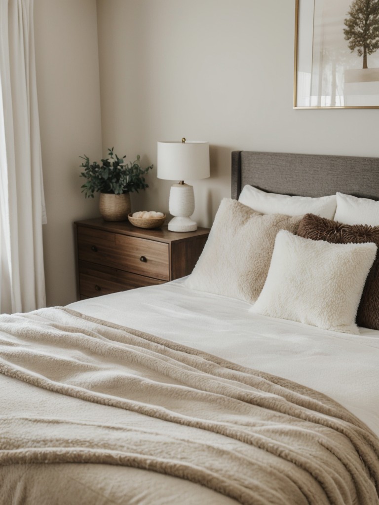 Bedroom bliss: Create a tranquil retreat with cozy zen decor.