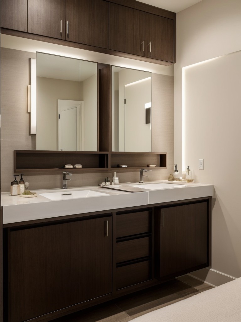 Cozy Zen Bedroom with Elegant Vanity for Ultimate Relaxation