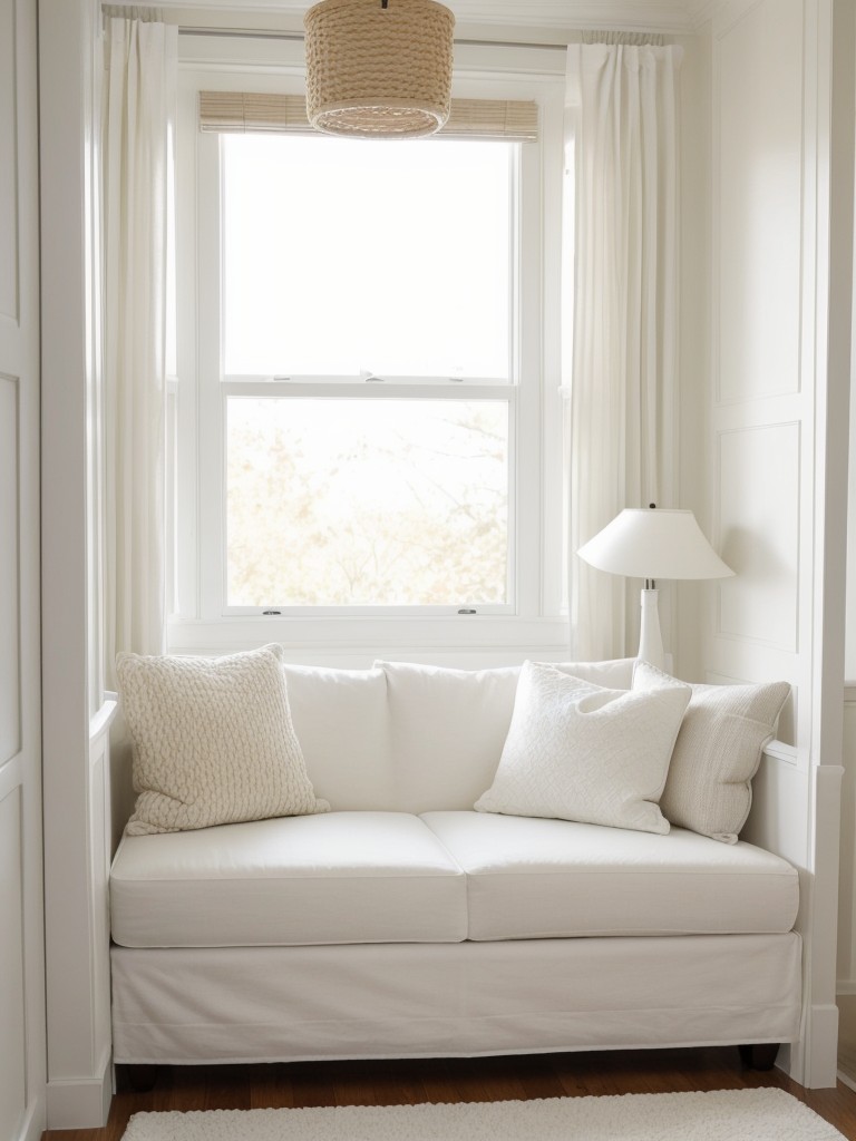 Cozy Seating Ideas for Your Dreamy White Bedroom.