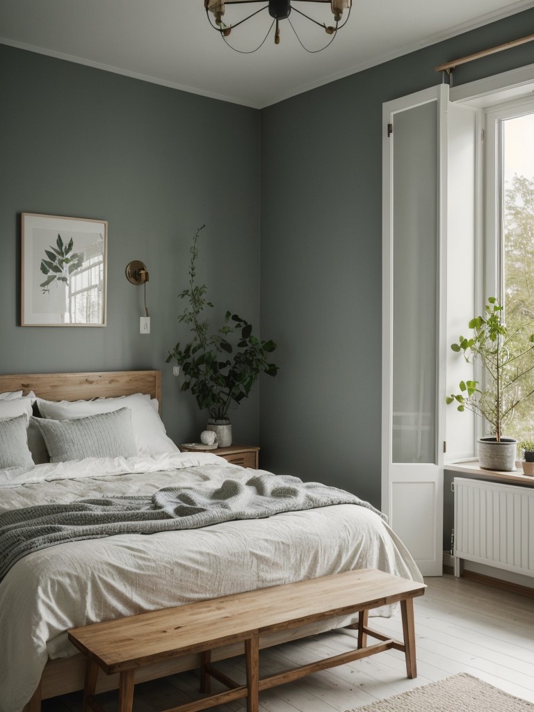 Serenity in Scandinavian Style: Transform Your Apartment with Nature-Inspired Bedrooms