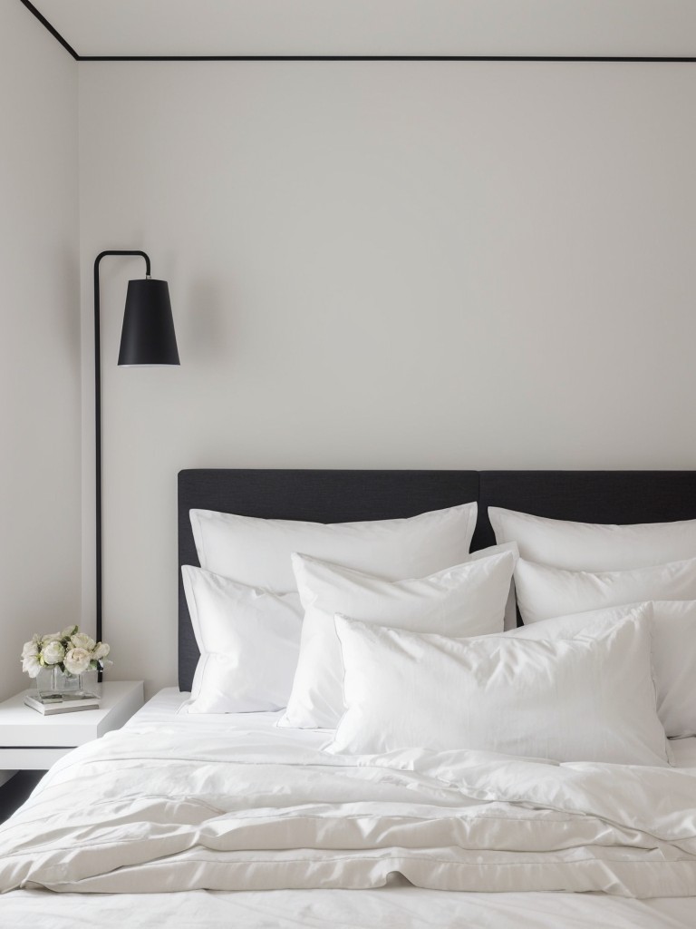 Chic Minimalistic Bedroom: Modern & Sophisticated White Decor