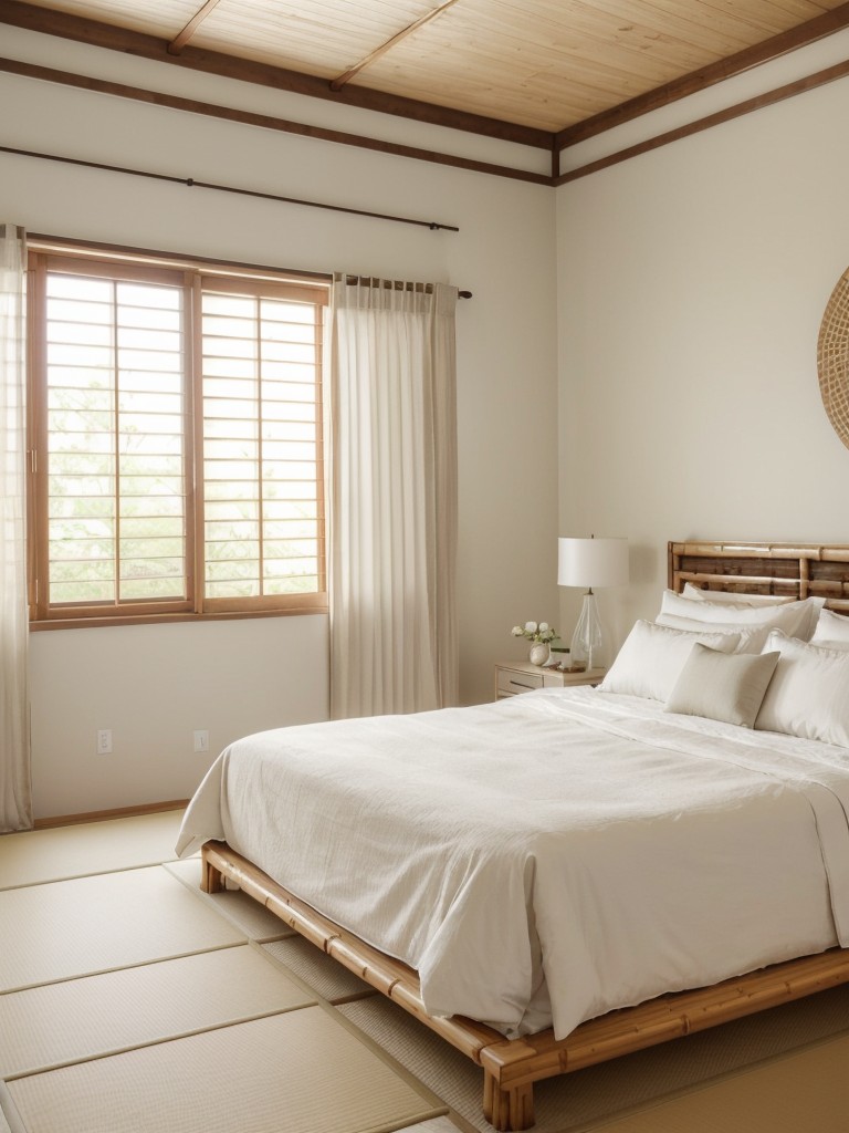 Blissful Zen-inspired bedroom decor for a serene sanctuary