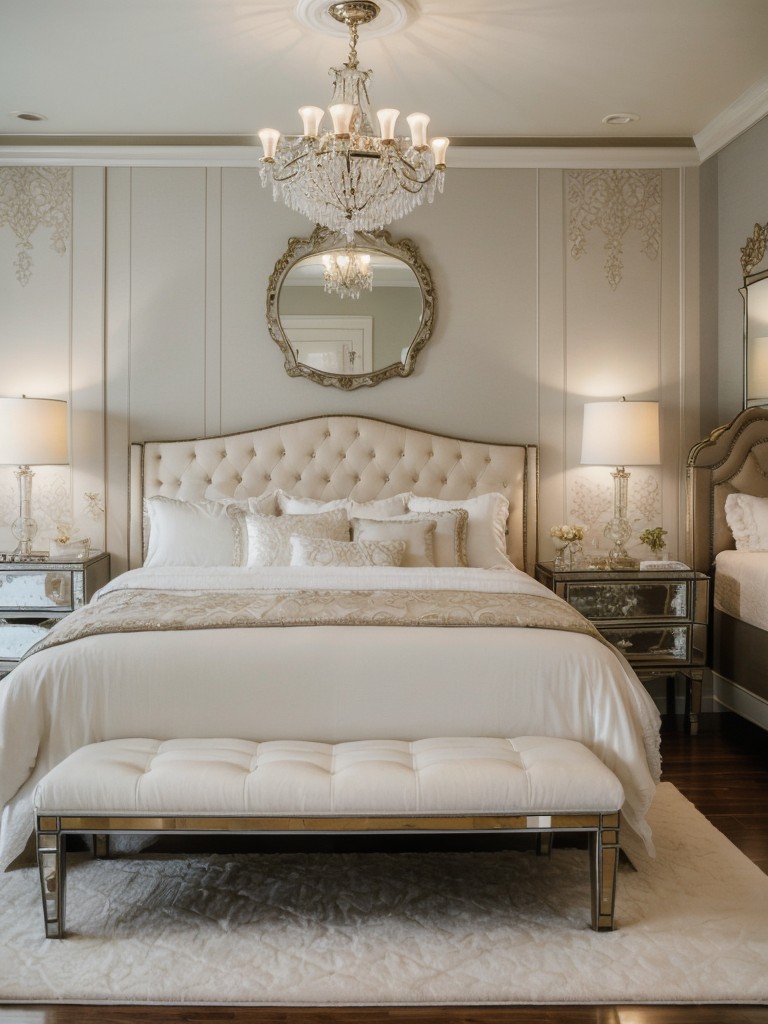 Timeless Elegance: Romantic White Bedroom Decor Ideas for Blissful Apartments