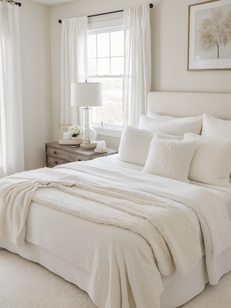 Modern White Bedroom Inspiration for a Cozy Atmosphere.