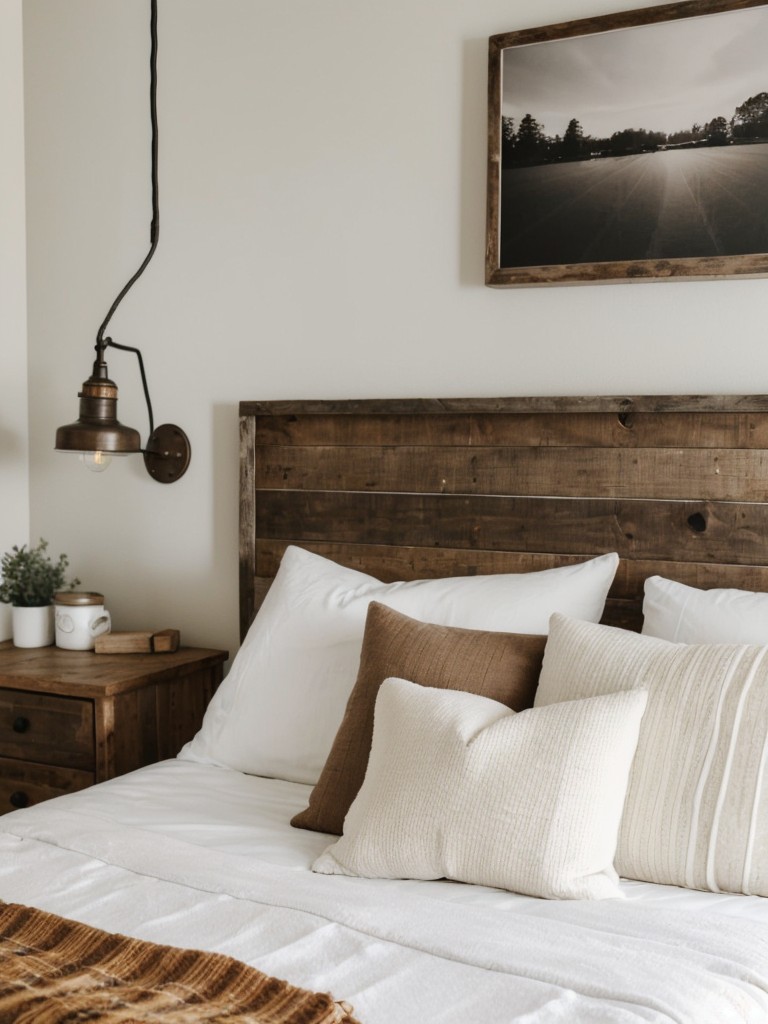 Modern White Bedroom Ideas: Cozy & Rustic Ambiance