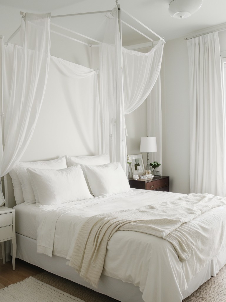 Modern White Bedroom Inspo: Romantic & Dreamy Retreat