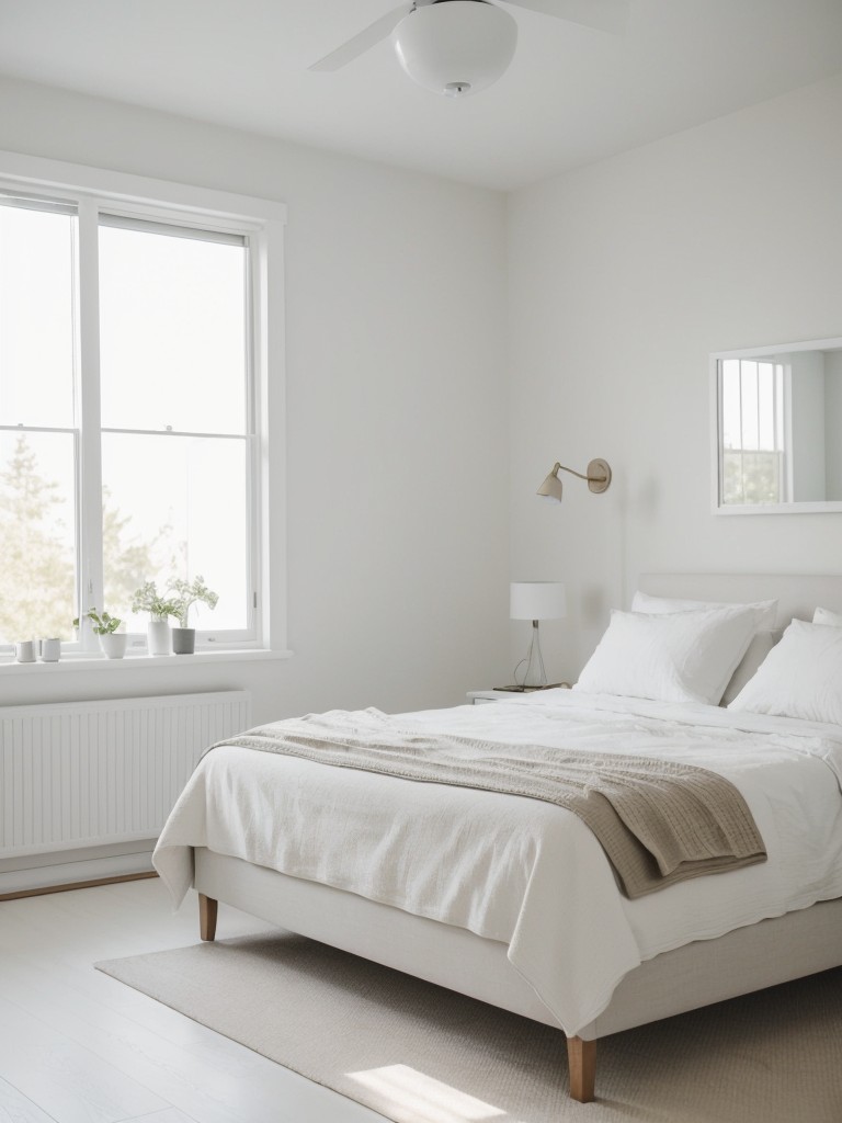 Neutral & Minimalist Bedroom: Create a Timeless Retreat.