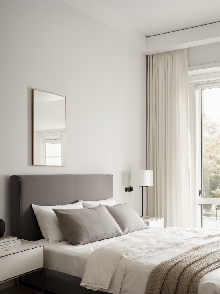 Stunning White Bedrooms for a Modern Apartment