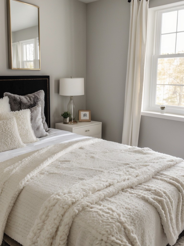 Sophisticated and Cozy White Apartment Vibes: Perfect Textures for a Dreamy Atmosphere