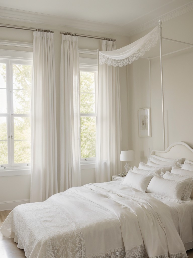 Elevate Your Apartment with Chic White Bedrooms!