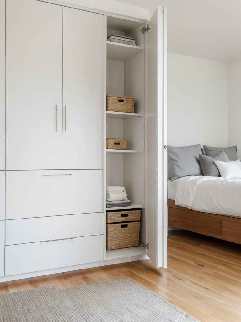 Small Apartment? Clever storage hacks for a spacious feel!