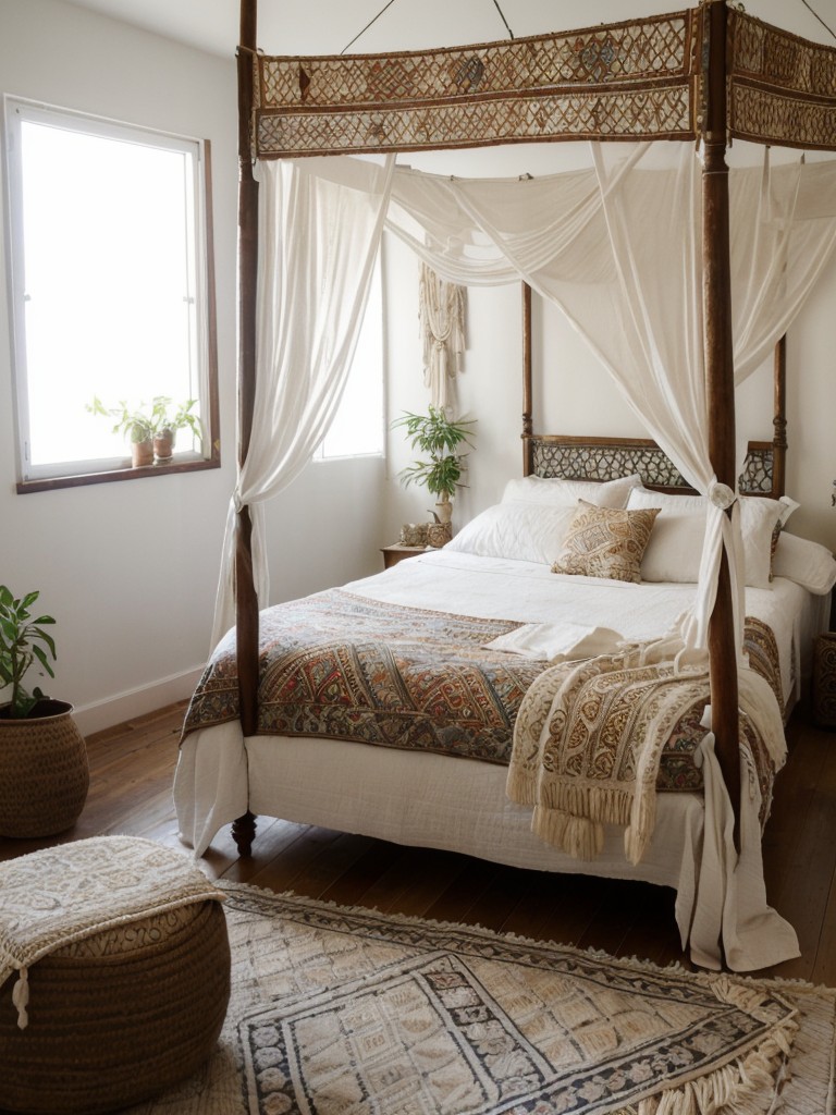 Exotic Moroccan-Inspired Bedroom Retreat: Create a Boho-Chic Escape!