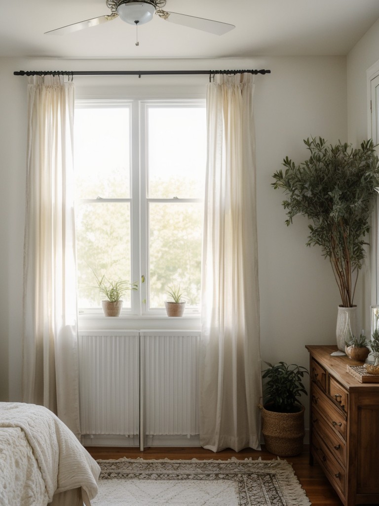 White Boho Bedroom: Embrace Natural Light for a Bright Retreat