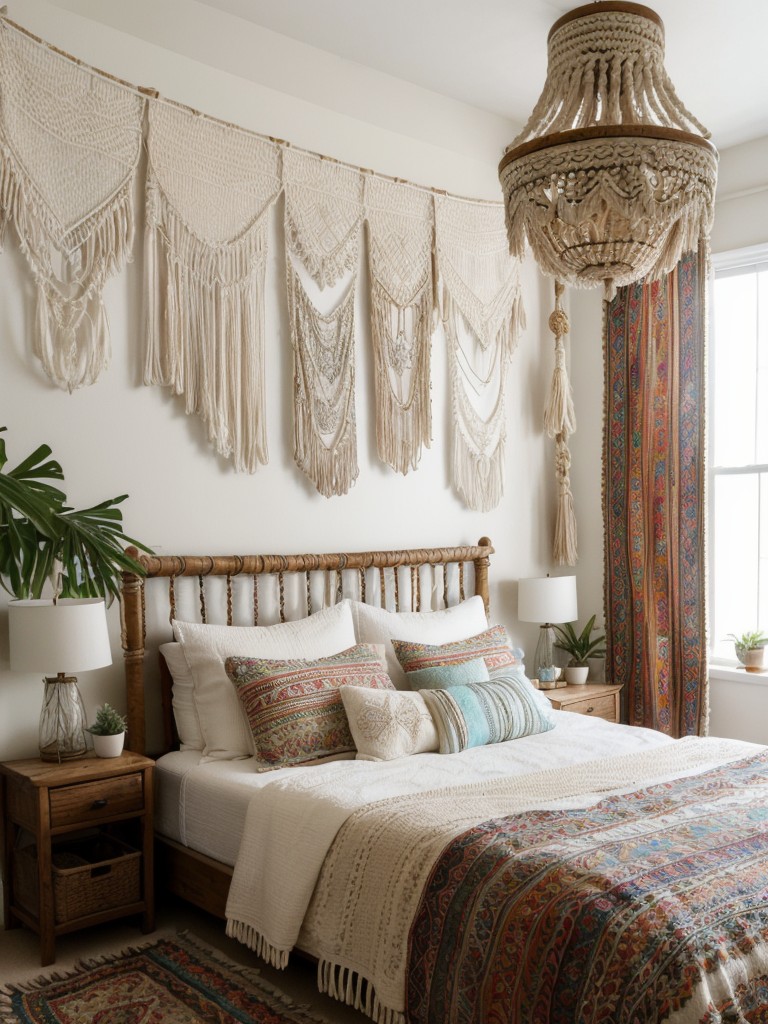 Brighten up Your Apartment with Boho-Chic Bedroom Delight