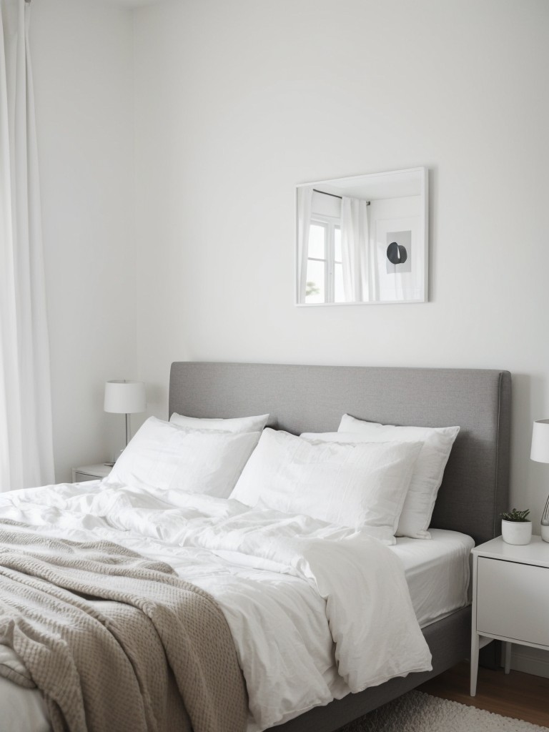 Minimalist Haven: Create a Scandinavian White Bedroom