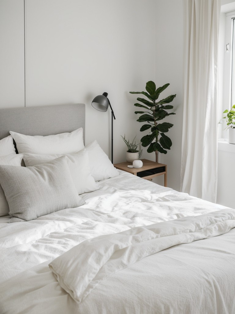 Minimalist Scandinavian White Bedroom Decor: Create a Serene Haven