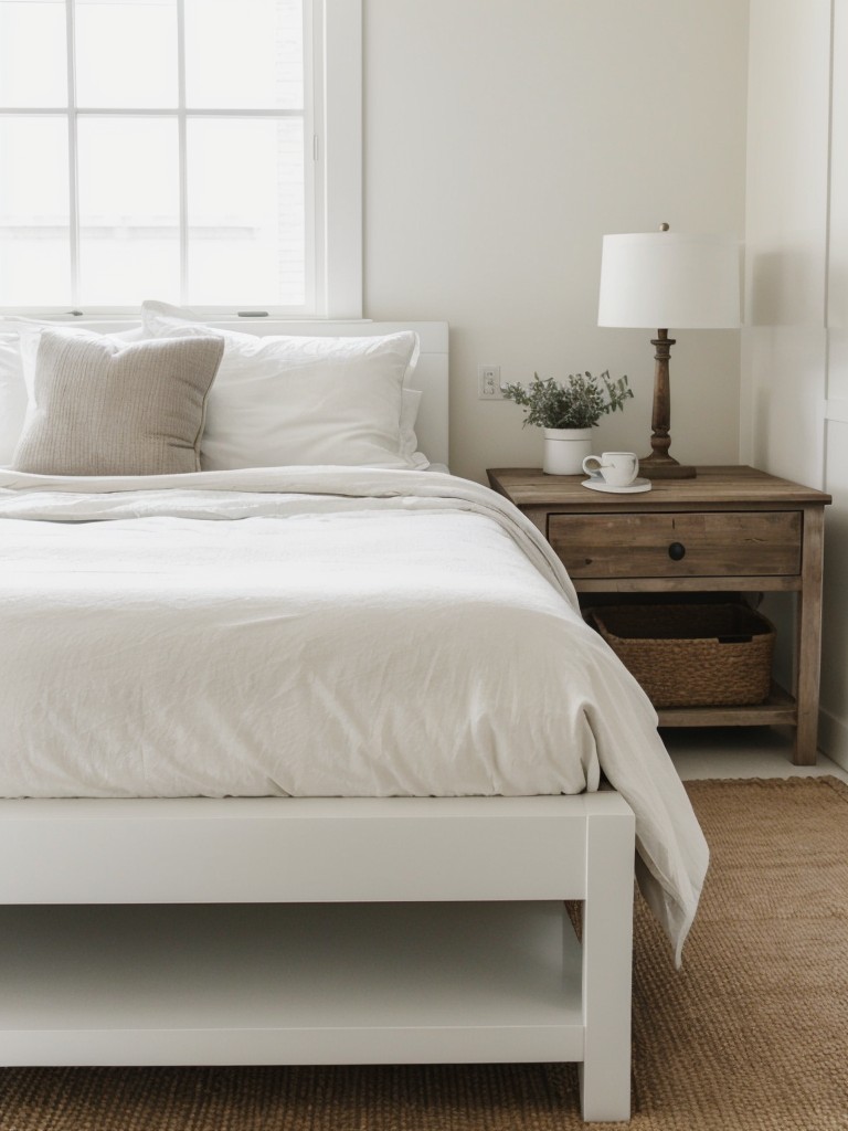 Rustic-Chic Apartment: Farmhouse-Inspired Bedroom Decor