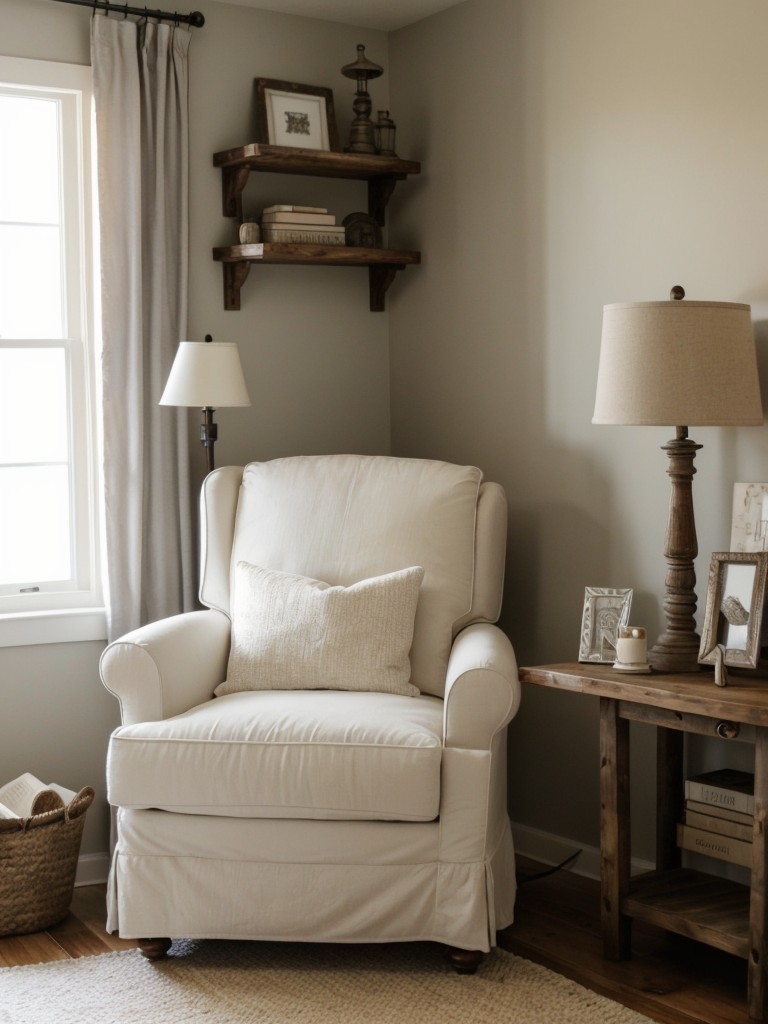 Cozy Farmhouse Bedroom: Create a Rustic Reading Nook