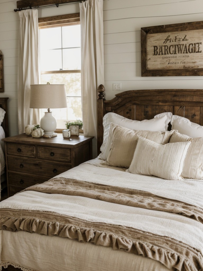 Charming Rustic Apartment Decor: Embrace Vintage Farmhouse Style!