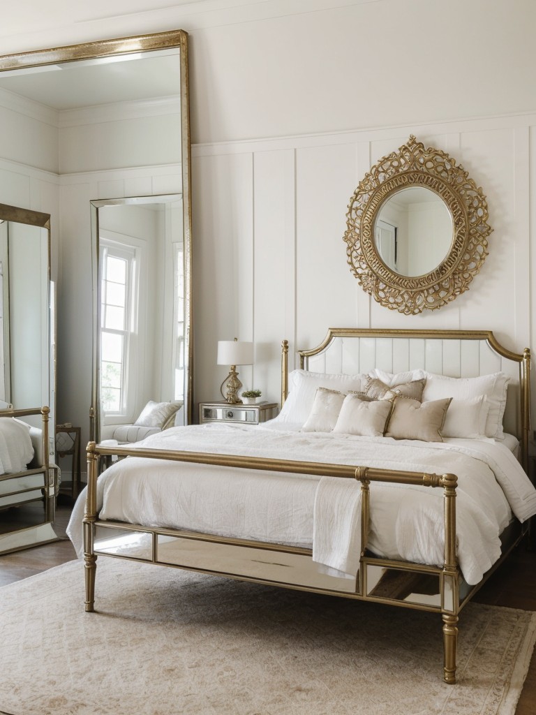 Rustic Chic: Create a Farmhouse-Inspired Bedroom with White Decor!