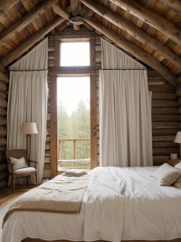 Cozy Cabin Vibes: Rustic & Textured Bedroom Inspiration.