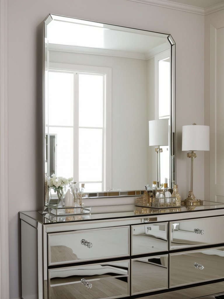 Golden Age Glam: Elevate Your Bedroom with Mirrored Furniture