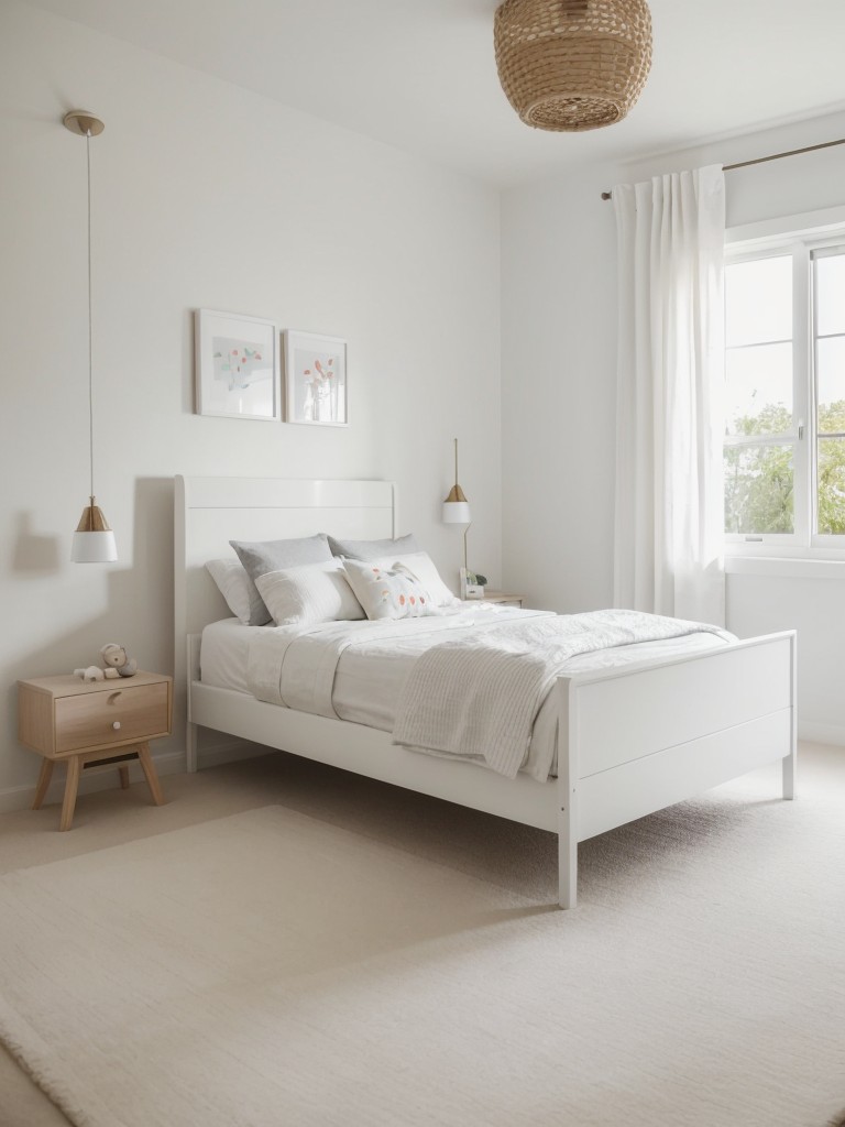 Stunning Minimalist Apartment Vibes: Embrace Modern White Bedroom Decor