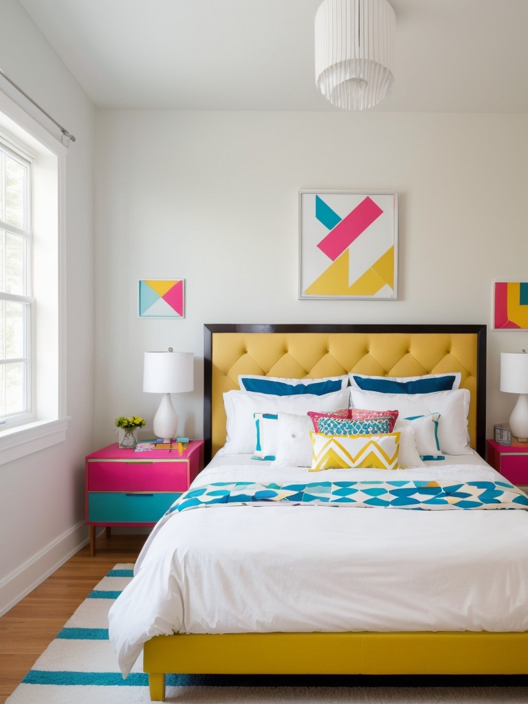 Vibrant Teen Bedroom Inspo: Bold Colors & Patterns