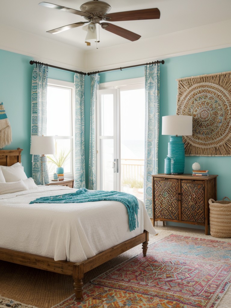 Beachy Retreat: Vibrant Coastal Bedroom Ideas!