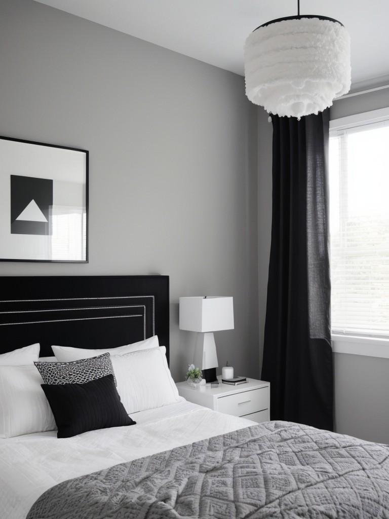 Sleek & Timeless: White & Grey Bedroom Ideas