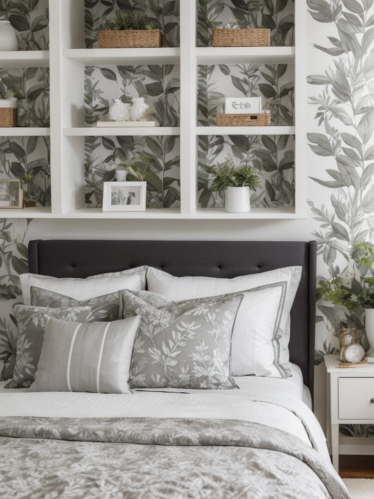 Nature-Inspired Bedroom Ideas: Greenery, Wallpaper, and Rattan