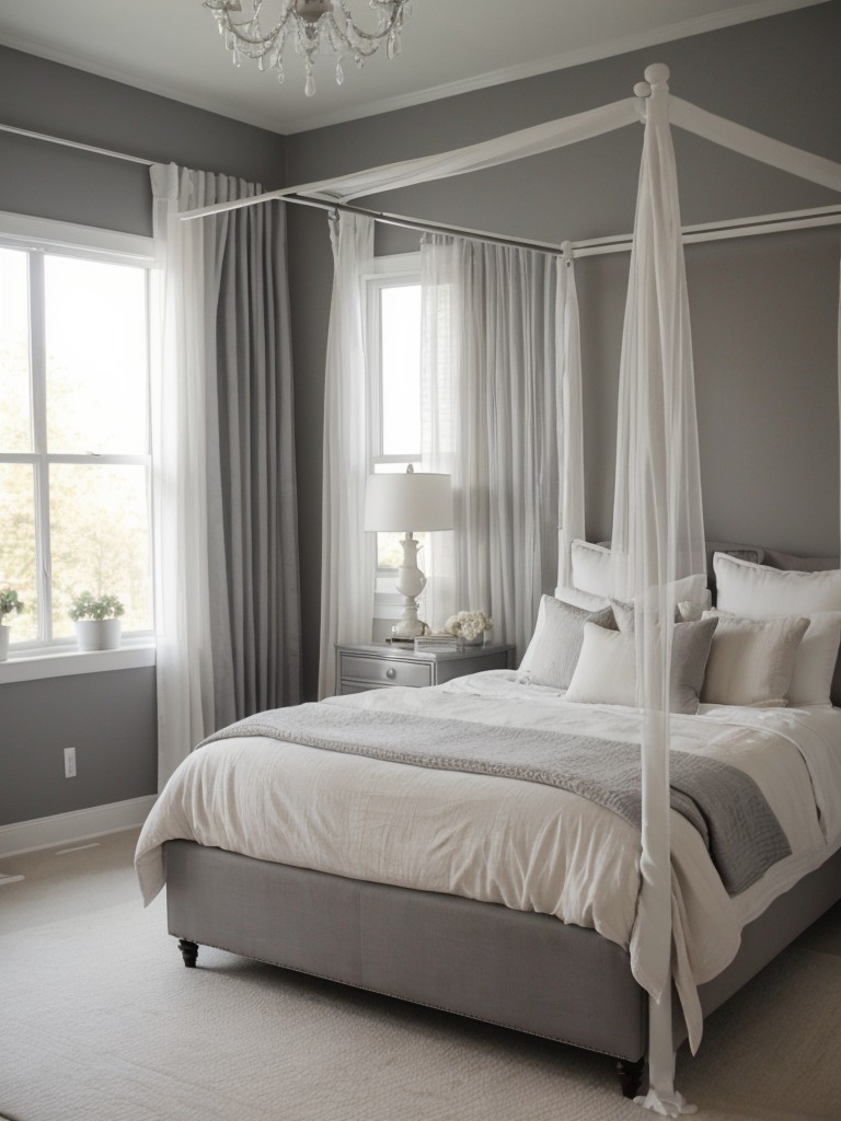 Serene and Chic: White & Grey Bedroom Ideas for a Timeless Retreat