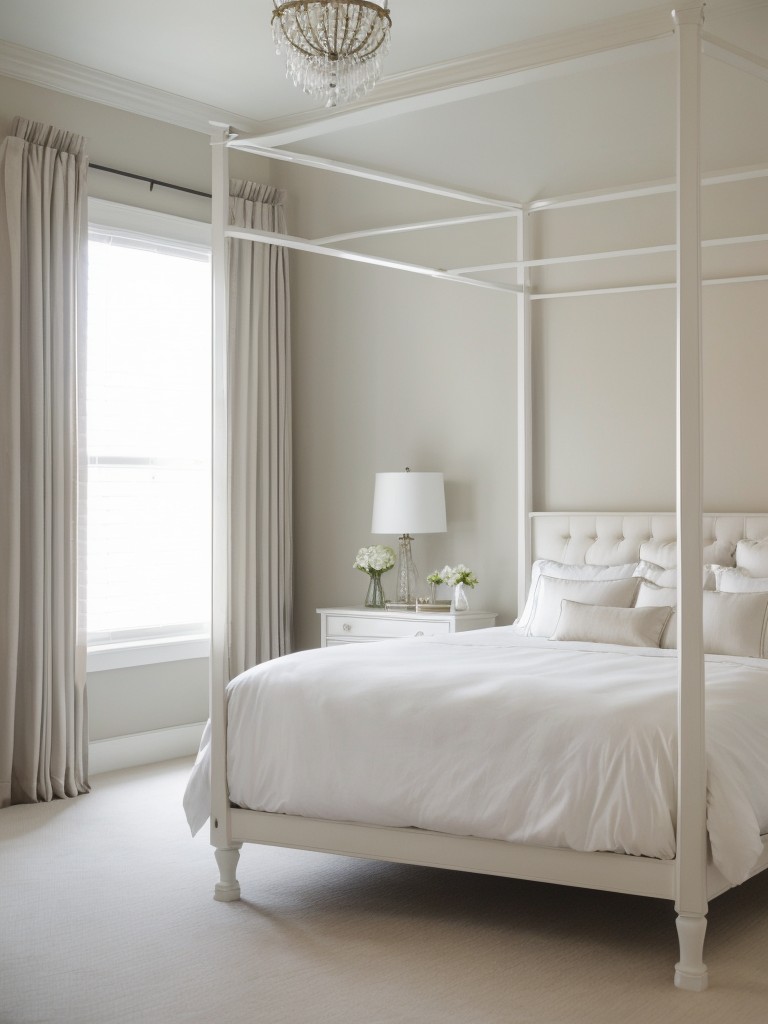 Regal White Canopy Bedroom: Luxurious & Elegant Ideas