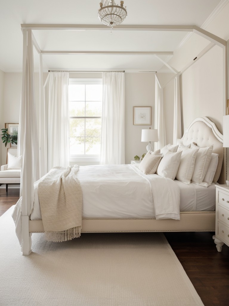 Regal & Elegant: White Canopy Bedroom Ideas for a Chic Space